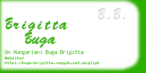 brigitta buga business card